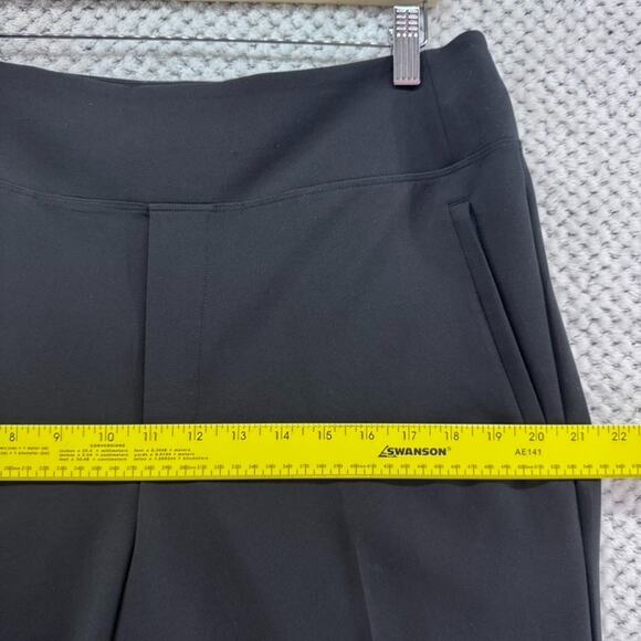 Athleta Pants Women 14 Black Endless High Rise Tapper City Activewear Zip Pocket - Picture 10 of 15